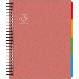 Cuaderno Forma Francesa Senfort Seoul Cuadro Chico 100 Hojas Siena