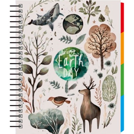 Cuaderno Forma Francesa Senfort Ecology Cuadro Chico 100 Hojas