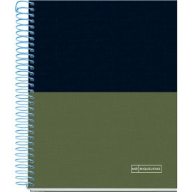 Cuaderno Forma Francesa Cuadro Chico Miquelrius Rider Green 140 Hojas