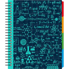 Cuaderno Forma Francesa Senfort Maths Cuadro Chico 100 Hojas Negro