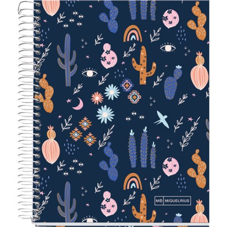 Cuaderno Forma Francesa Cuadro Chico Miquelrius Desert 140 Hojas