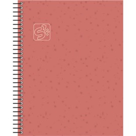 Cuaderno Profesional Senfort Seoul Cuadro Chico Siena 80 Hojas