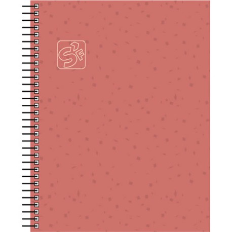 Cuaderno Profesional Senfort Seoul Cuadro Chico Siena 80 Hojas