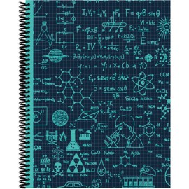 Cuaderno Profesional Senfort Maths Cuadro Chico Negro 80 Hojas