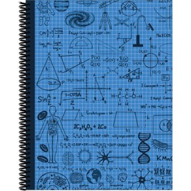 Cuaderno Profesional Senfort Maths Cuadro Chico Azul 80 Hojas