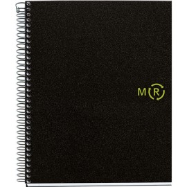 Cuaderno Forma Francesa Cuadro Chico Miquelrius Eco Design 120 Hojas Negro