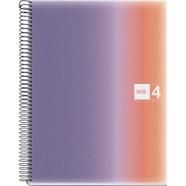 Cuaderno Profesional Cuadro Chico Miquelrius Aurora 120 Hojas Provence
