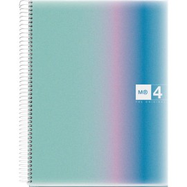 Cuaderno Profesional Cuadro Chico Miquelrius Aurora 120 Hojas Santorini