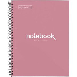 Cuaderno Profesional Raya Miquelrius Emotions 80 Hojas Rosa