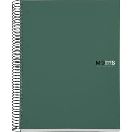 Cuaderno Profesional Cuadro Chico Miquelrius 200 Hojas Kaki