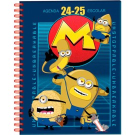 Agenda escolar Mi Villano Favorito Minions Danpex 24/25