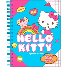 Agenda escolar Hello Kitty Arcoiris Danpex 24/25