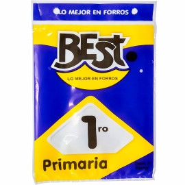 Forro transparente Sep 1Ero plastico con 6 piezas