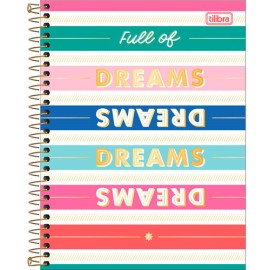 Cuaderno Universitario Tilibra Be Nice espiral 160 hojas Raya