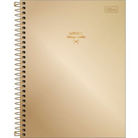 Cuaderno Universitario Tilibra West metalico espiral 160 hojas Raya