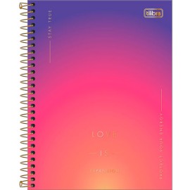Cuaderno Universitario Tilibra Great espiral 160 hojas Raya