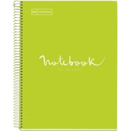 Cuaderno Profesional Raya Miquelrius Emotions 120 Hojas Lima
