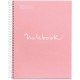 Cuaderno Forma Francesa Cuadro Chico Miquelrius Emotions 120 hojas Rosa