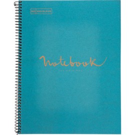 Cuaderno Profesional Cuadro Chico Miquelrius Eco Design 80 Hojas Azul