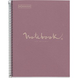 Cuaderno Profesional Cuadro Chico Miquelrius Eco Design 80 Hojas Lavanda