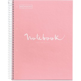 Cuaderno Profesional Puntos Miquelrius Emotions 80 Hojas Rosa
