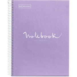 Cuaderno Profesional Puntos Miquelrius Emotions 80 Hojas Lavanda