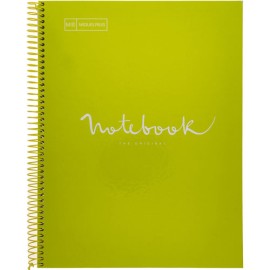 Cuaderno Profesional Raya Miquelrius Emotions 80 Hojas Lima