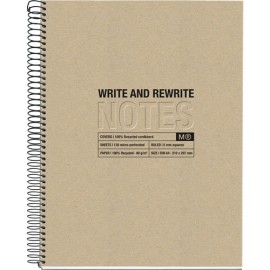 Cuaderno Profesional Cuadro Chico Miquelrius Eco Design 120 Hojas Craft
