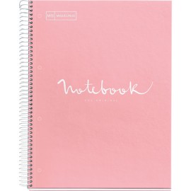 Cuaderno Profesional Raya Miquelrius Emotions 80 Hojas Rosa