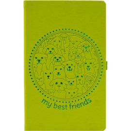 Libreta Regalo Ldg Q16C9-636 Monza Verde Manzana Pets