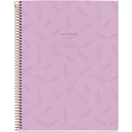 Cuaderno profesional MQR Serendipity pasta dura 5mm 120 hojas