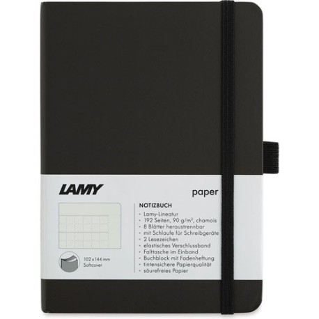 Libreta Lamy Soft Pocket con 192 Páginas raya/cuadro Umbra