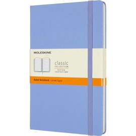 Libreta Moleskine 13x21 Raya azul Hortensia