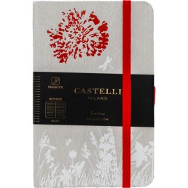 Libreta Regalo Castelli Foresta Dandeleon Hoja Blanca
