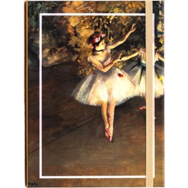 Libreta Eolica Dos Bailarinas En Escena 11x15cm
