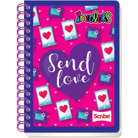 CUADERNO FORMA FRANCESARANCESA SCRIBE INCOLOR RIG DO FORMA FRANCESA 100 HOJAS 7MM
