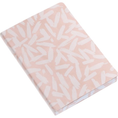Libreta Puntos Miquelrius A5 Estampado Rosa B&W