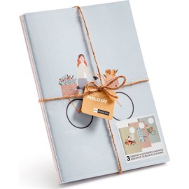 Libreta Mqr Mr8086 A5 Hz Nordic 30079 Con 3 Piezas