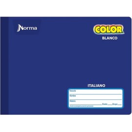 Cuaderno cosido forma italiana Norma Color 360 100 hojas blanco