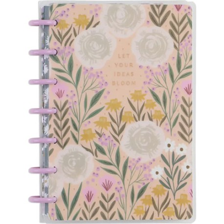 Cuaderno forma francesa The Happy Planner Made to Bloom raya 60hojas