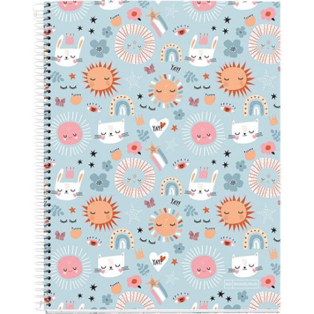 CUADERNO PROFESIONAL MIQUELRIUS SUN VIBES DB 5MM 140 HOJAS