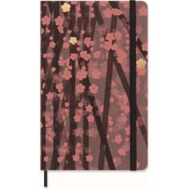 Moleskine Libreta 13X21Cm Sakura Kosuke Hoja Blanca, Pasta Dura.