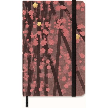 Moleskine Libreta 9X14Cm Sakura Kosuke Hoja Rayada, Pasta Dura.