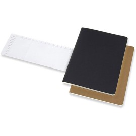 Libreta Pasta Suave Moleskine 19X25 Cm Raya Kraft