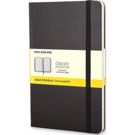 Libreta Pasta Dura Moleskine 13X21 Cuadros