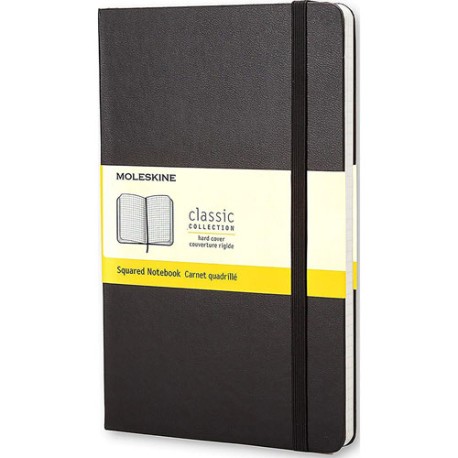 Libreta Pasta Dura Moleskine 13X21 Cuadros