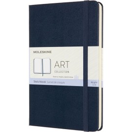 Libreta Moleskine Dibujo Azul