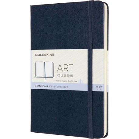Libreta Moleskine Dibujo Azul