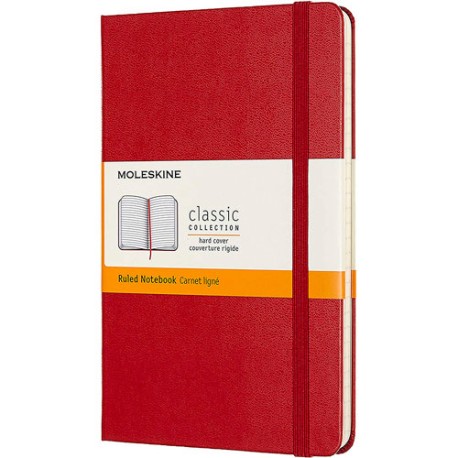 Libreta Moleskine Classic 12X18 Roja