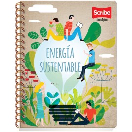 CUADERNO PROFESIONAL SCRIBE ECOLÓGICO CUADRO CHICO 200 HOJAS